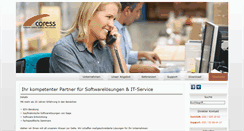 Desktop Screenshot of coress.de